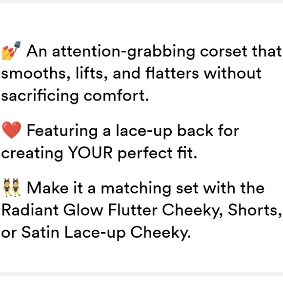 PARADE Afterglow Lace-Up Corset - Picture 11 of 11